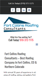 Mobile Screenshot of fortcollinsroofingconsultants.com